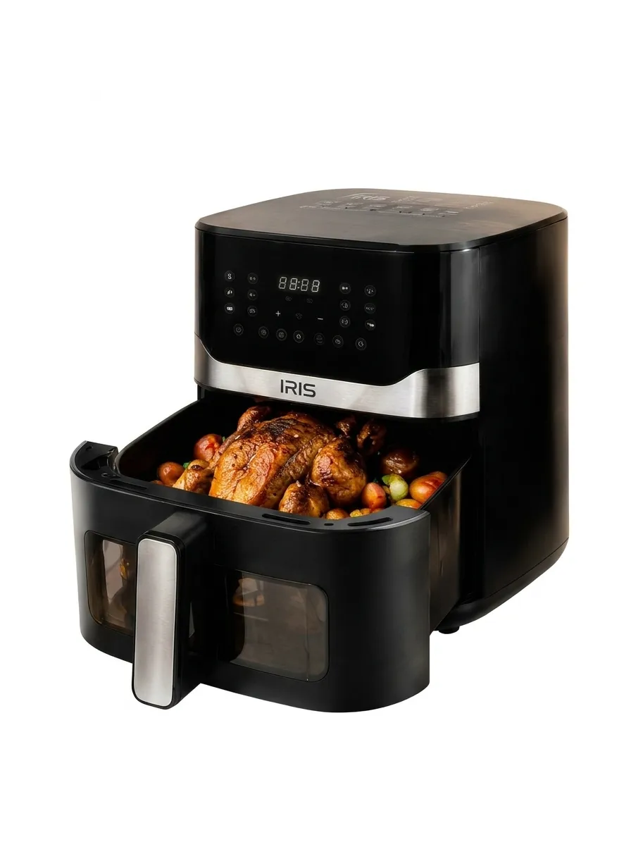 IRIS 10L Dual-Basket Smart Digital Air Fryer (1800W)