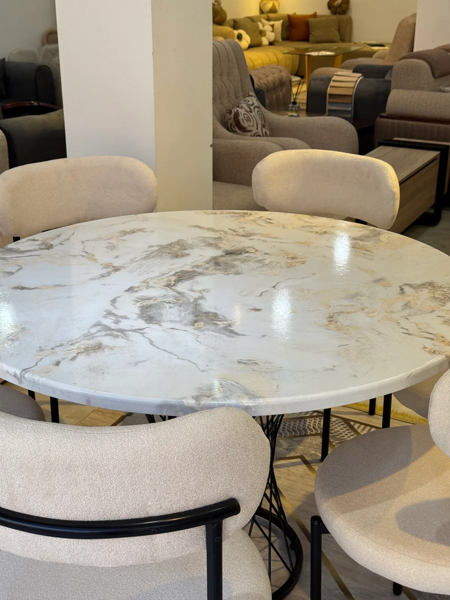 Table 6 Chaises Metal