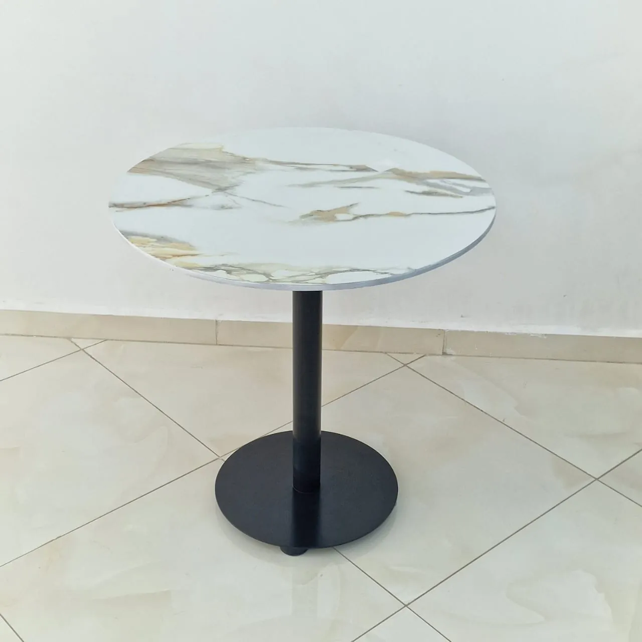 Table de pizzeria ronde