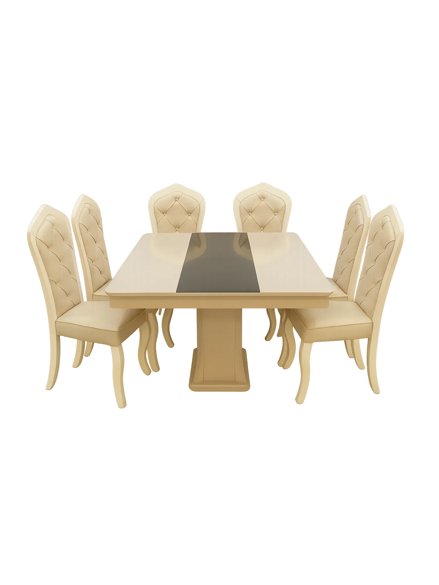 Nacre Dining Table & 6 Chairs