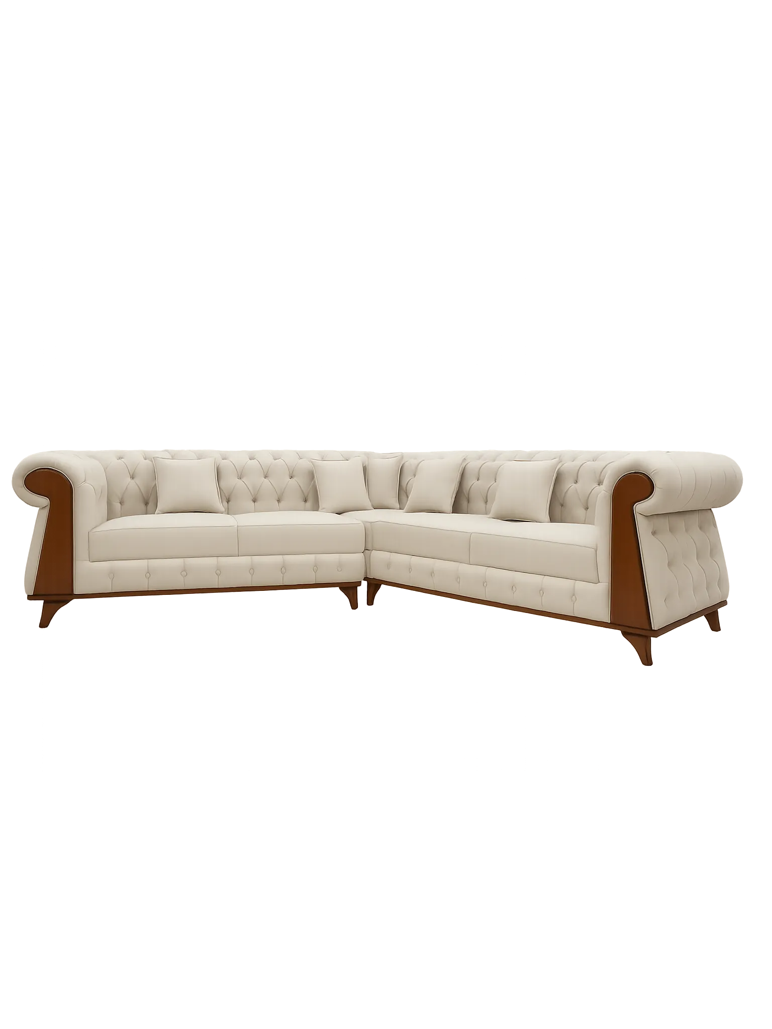 Salon d'angle Chesterfield