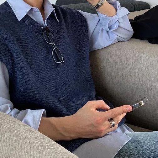 Vest refresh blue